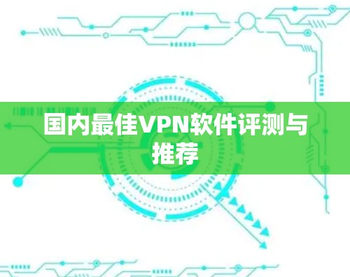 国内最佳VPN软件评测与推荐