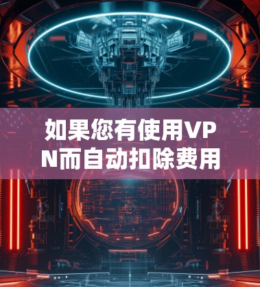 如果您有使用VPN而自动扣除费用的问题，以下是一些可能的解决方案和建议，帮助您管理和控制VPN费用