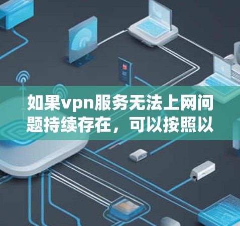 如果vpn服务无法上网问题持续存在,可以按照以下步骤进行排查和解决
