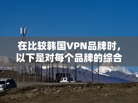 在比较韩国VPN品牌时,以下是对每个品牌的综合评价和推荐 在比较韩国VPN品牌时,以下是对每个品牌的综合评价和推荐