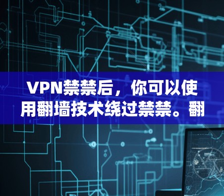 VPN禁禁后，你可以使用翻墙技术绕过禁禁。翻墙技术允许你通过网络设备访问外部网络，包括VPN服务。以下是一些步骤，帮助你使用翻墙技术绕过禁禁