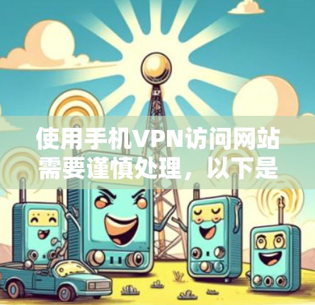 使用手机VPN访问网站需要谨慎处理，以下是一步步的指南