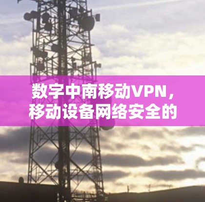 数字中南移动VPN，移动设备网络安全的高效解决方案