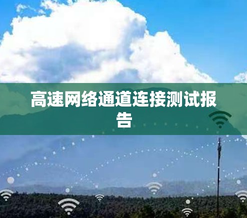 高速网络通道连接测试报告 高速网络通道连接测试报告