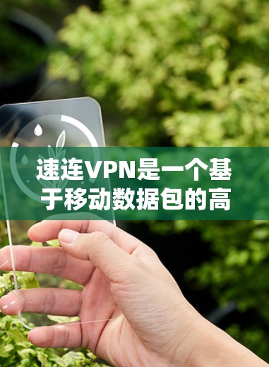 速连VPN是一个基于移动数据包的高速VPN应用，旨在提供快速、安全的网络连接。以下是其功能介绍
